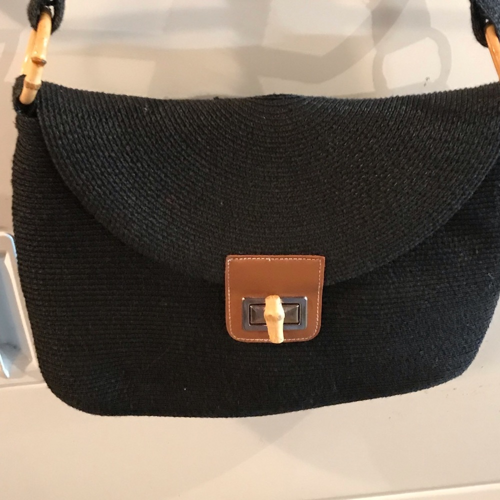Purse 100% paper straw excellent condition